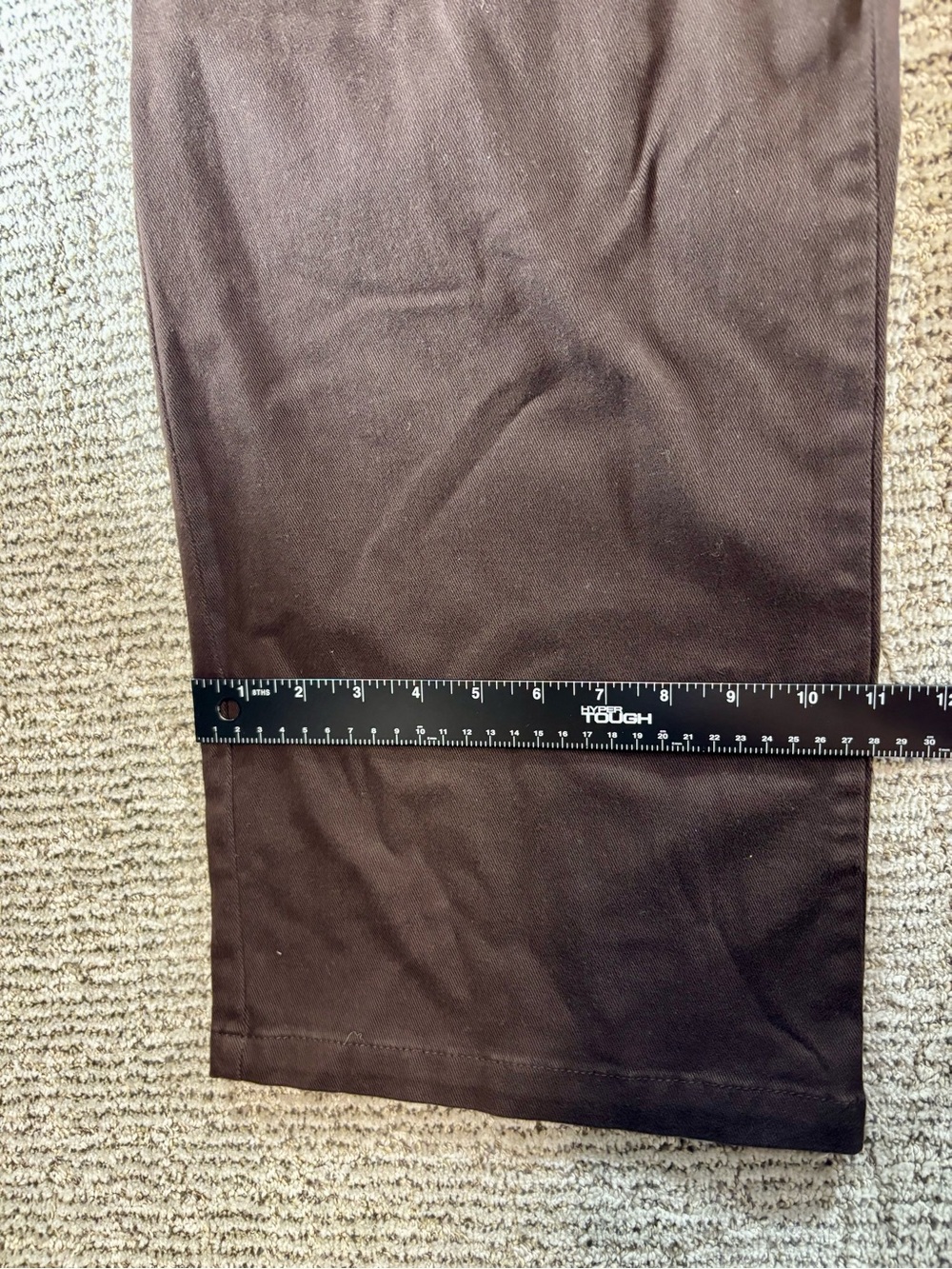 NWT Democracy Ab-solution Women’s Size 8P Brown Skyrise Wide Leg Pants - Picture 5 of 11
